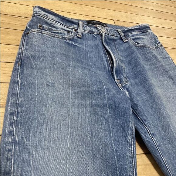 ABERCROMBIE & FITCH Jeans Men 32x30 A&F Vintage Stretch 90s Slim Blue Denim Uniq - Picture 5 of 16